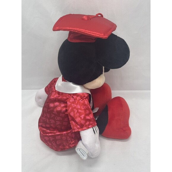 Disney Parks Minnie Mouse Graduation Class 2020 Plush Stuffed Animal New w Tag - Picture 12 of 16